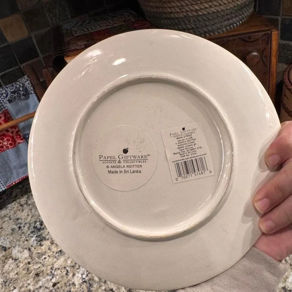 Vintage decorative plate